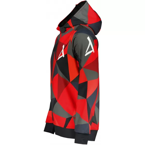  Premium-Sweatshirt für Herren ALTISPORT VOJ/ALM007MI01 ROT 