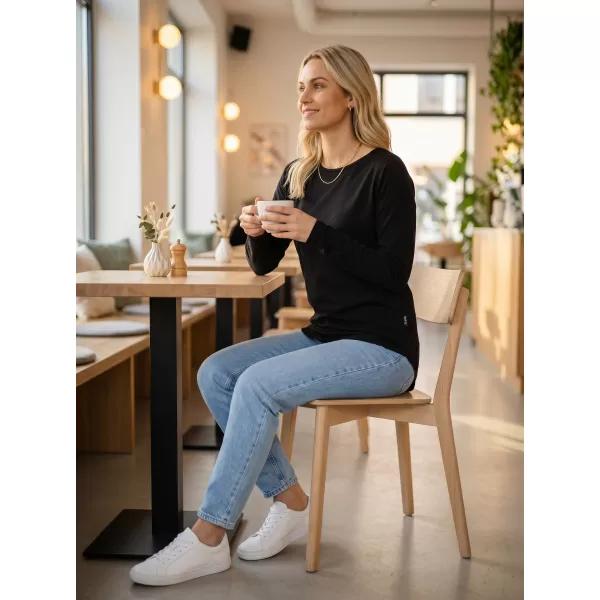  Damen-T-Shirt mit langen Ärmeln SAM 73 SHERRI WT 897 SCHWARZ 