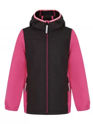 Softshelljacke für Kinder LOAP URANIX OLK2307 ROSA