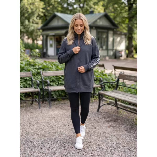  Erweitertes Damen-Sweatshirt SAM 73 ASAJJ WM 781 SCHWARZ 