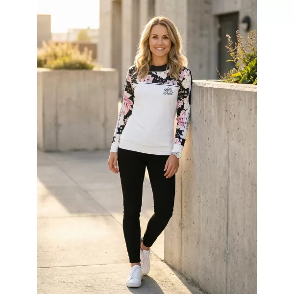  Premium-Sweatshirt für Damen ALTISPORT VOJ/ALW008MI01 WEIß 