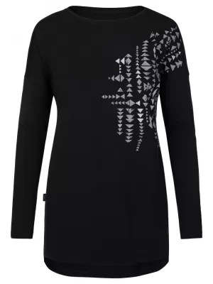 Damen-T-Shirt LOAP ABVERA CLW23153 SCHWARZ