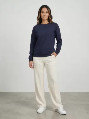 Damen-T-Shirt mit langen Ärmeln SAM 73 SHARMA WT 892 DUNKELBLAU