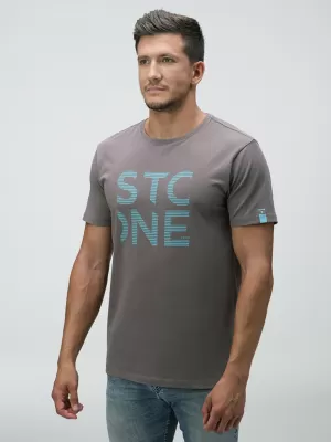 Herren-T-Shirt LOAP ALDOM CLM2359 GRAU