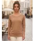 Damen-T-Shirt mit 3/4-Ärmeln SAM 73 SELMA WT 896 GOLDEN