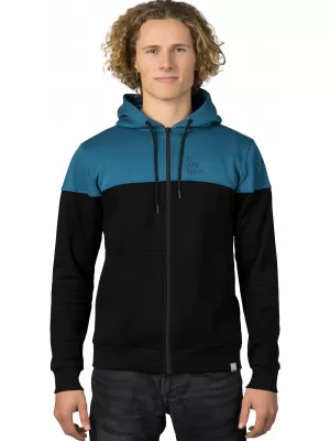 Herren-Sweatshirt HANNAH FEZCO HOODY ANTHRAZIT/DUNKLER DENIM