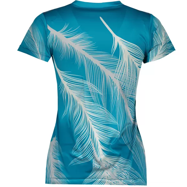  Hochwertiges Funktions-T-Shirt für Damen ALTISPORT VOJ/ALW001TR01 SMARAGD/GRAU 