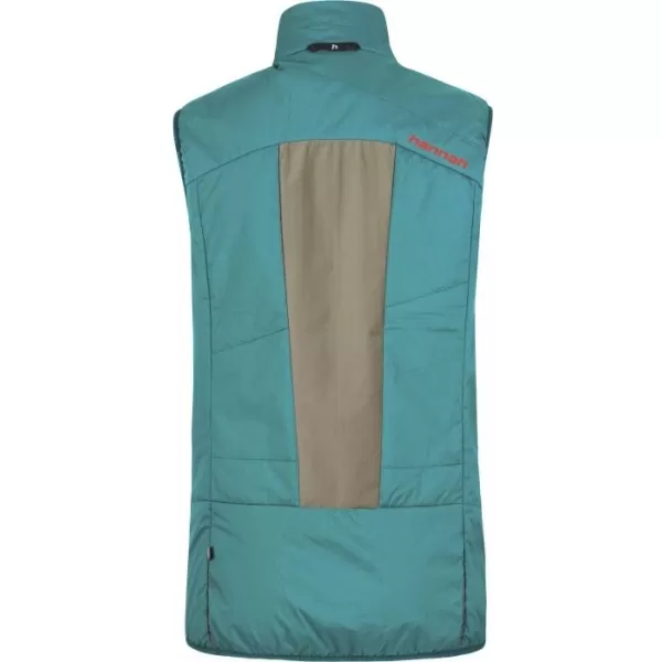  Herrenweste HANNAH KECHU VEST ÖLBLAU/GEBRANNTES OLIV 