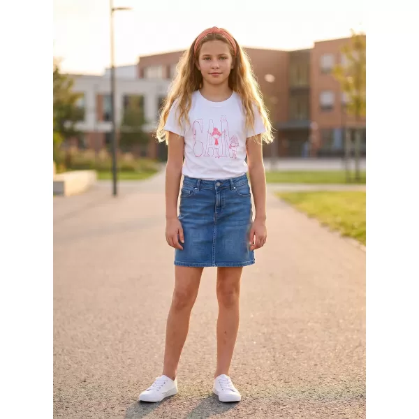  Mädchen-T-Shirt SAM 73 IELENIA KT 506 WEIß 