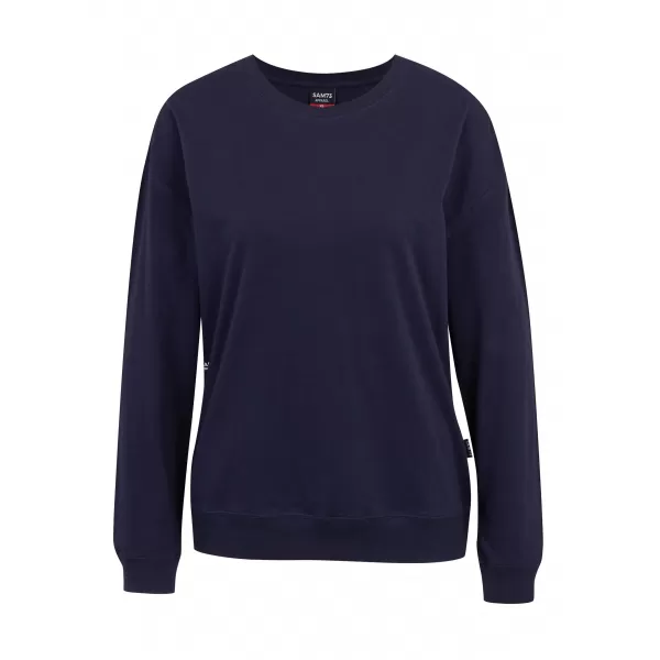  Damen-T-Shirt mit langen Ärmeln SAM 73 SHARMA WT 892 DUNKELBLAU 