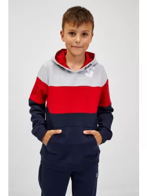 Jungen-Sweatshirt SAM 73 LEAEL KM 504 ROT