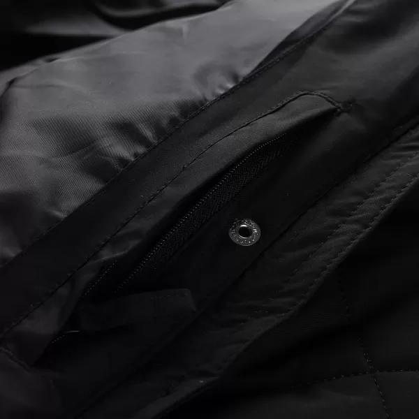  Mantel ALPINE PRO GOSBERA LCTB205 SCHWARZ 