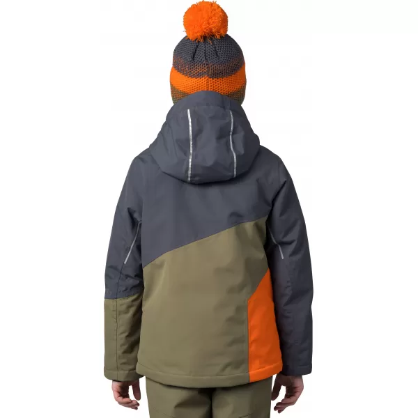  Kinderjacke HANNAH KIGALI JR ASPHALT/VERBRANNTE OLIVE 