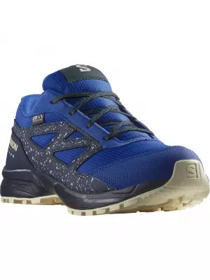 Kinderschuhe SALOMON OUTWAY CSWP JUNIOR L47377000 LAPISBLAU/KOHLENSTOFF/GEBLEICHTER SAND