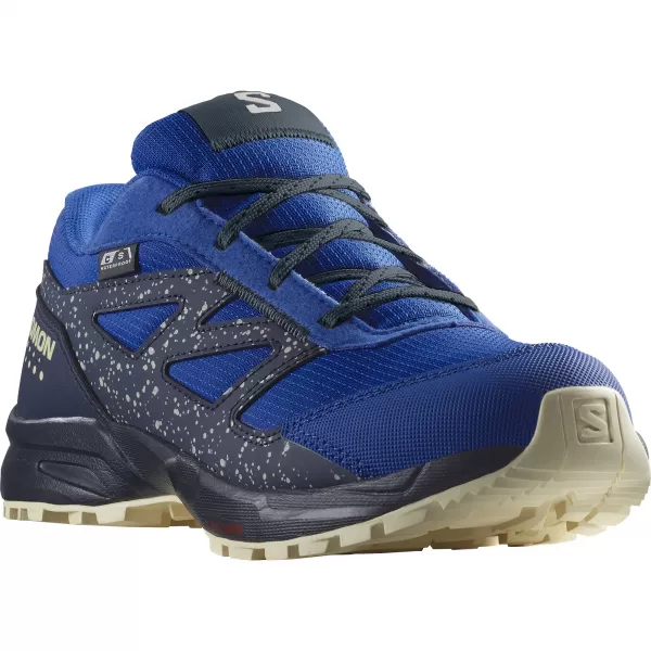  Kinderschuhe SALOMON OUTWAY CSWP JUNIOR L47377000 LAPISBLAU/KOHLENSTOFF/GEBLEICHTER SAND 
