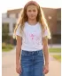 Mädchen-T-Shirt SAM 73 IELENIA KT 506 WEIß