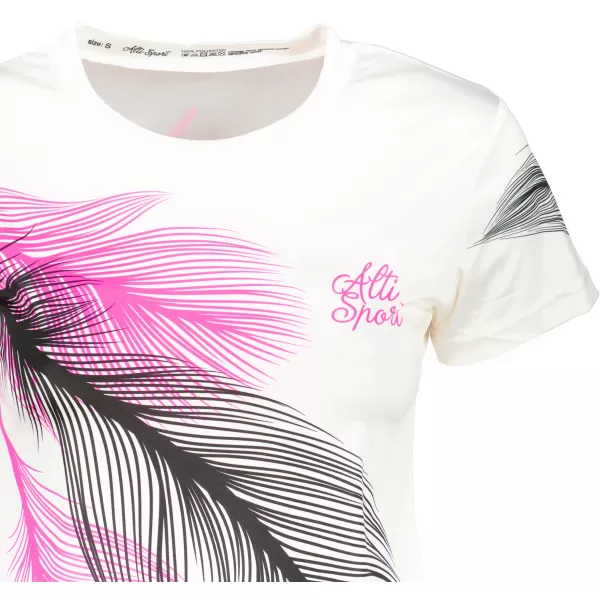  Hochwertiges Funktions-T-Shirt für Damen ALTISPORT VOJ/ALW001TR01 WEIß 