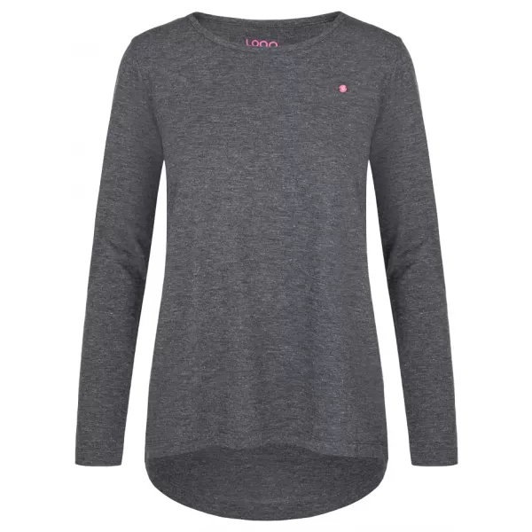 Damen-T-Shirt LOAP BAVAXA CLW23147 SCHWARZ 