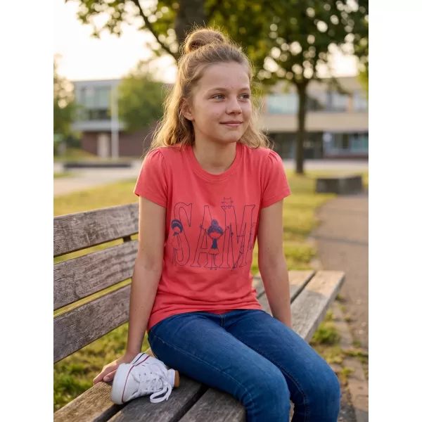  Mädchen-T-Shirt SAM 73 IELENIA KT 506 LEUCHTEND ROSA 