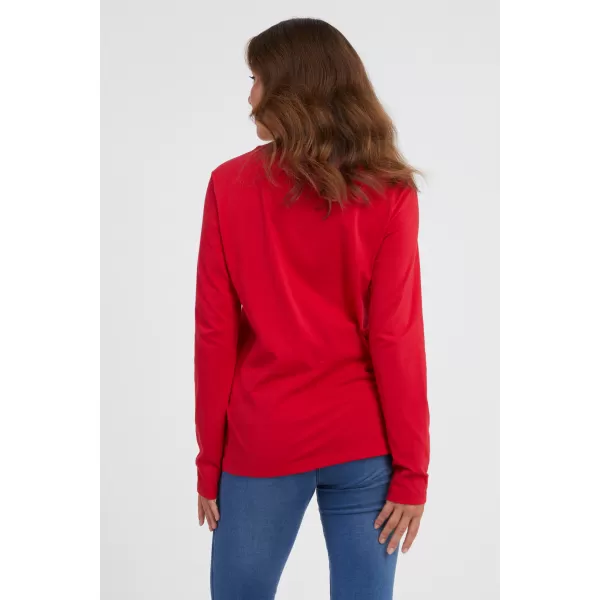  Damen-T-Shirt mit langen Ärmeln SAM 73 ZIRA WT 894 ROT 