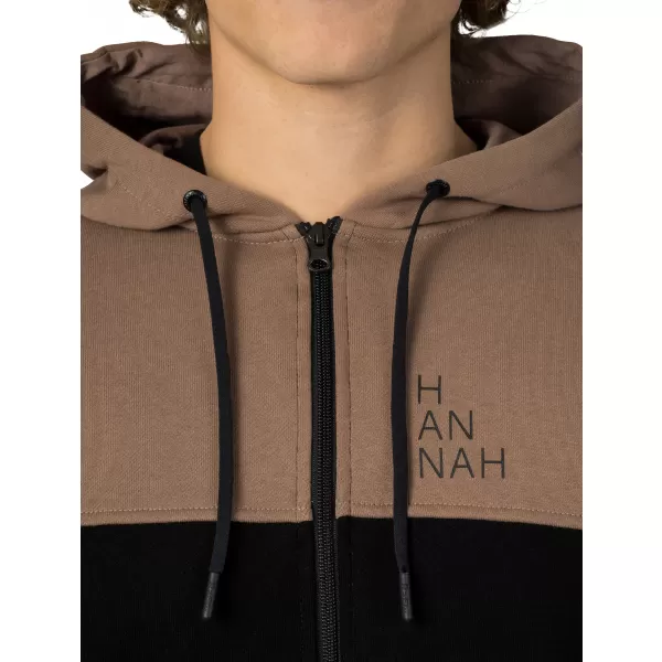  Herren-Sweatshirt HANNAH FEZCO HOODY ANTHRAZIT/COCA-MOKKA 