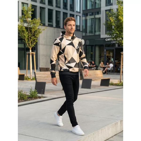  Premium-Sweatshirt für Herren ALTISPORT VOJ/ALM007MI01 BRAUN 