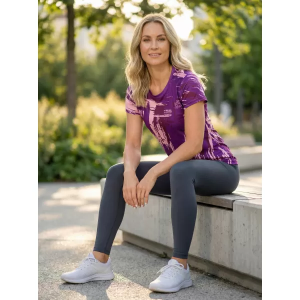  Hochwertiges Funktions-T-Shirt für Damen ALTISPORT VOJ/ALW010TR01 LILA 