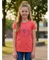 Mädchen-T-Shirt SAM 73 IELENIA KT 506 LEUCHTEND ROSA