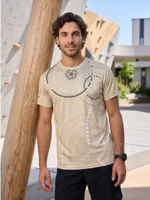 Premium-T-Shirt für Herren ALTISPORT VOJ/ALM003TR01 BRAUN