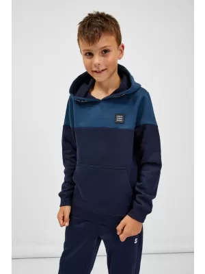 Jungen-Sweatshirt SAM 73 SALL KM 503 MARINE-