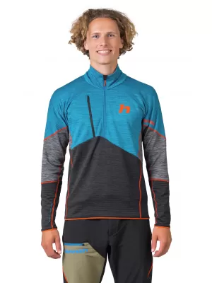 Herren-Sweatshirt HANNAH NIRO HZ FAYENCE/ANTHRAZIT MEL