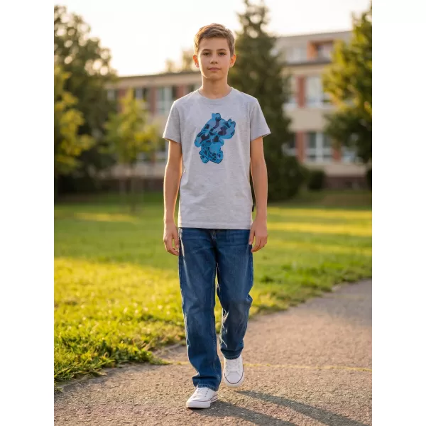  T-Shirt für Jungen SAM 73 SILAQUI KT 502 HELLGRAU 