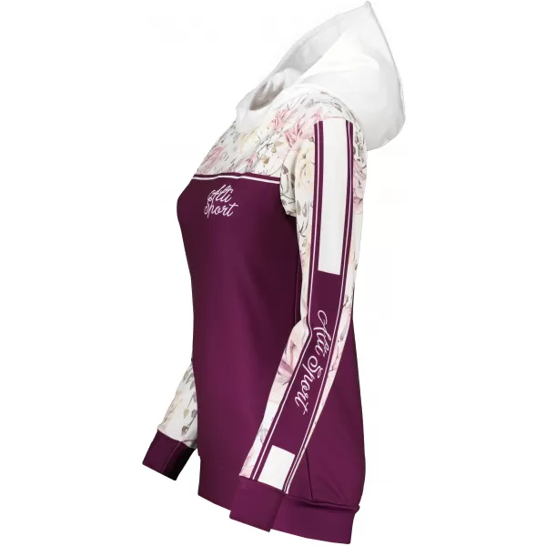  Premium-Sweatshirt für Damen ALTISPORT VOJ/ALW008MI01 BURGUND 