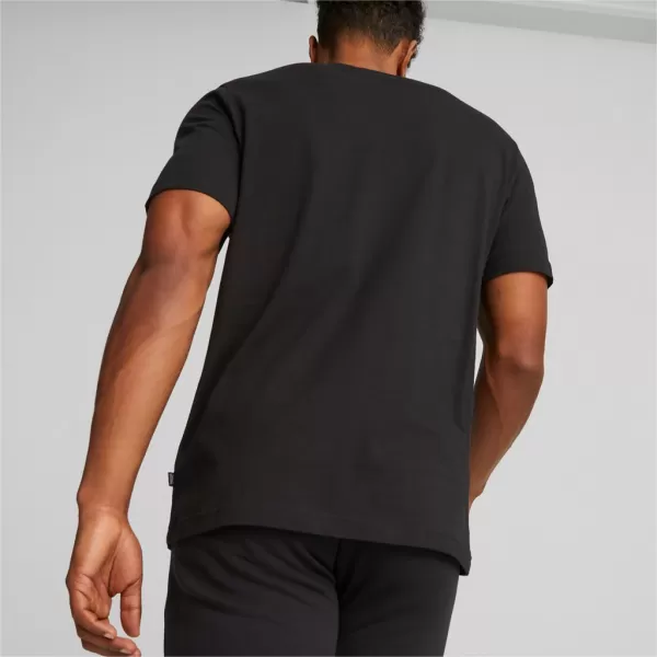  Herren-T-Shirt PUMA ESS SMALL LOGO TEE 586668-01 SCHWARZ 