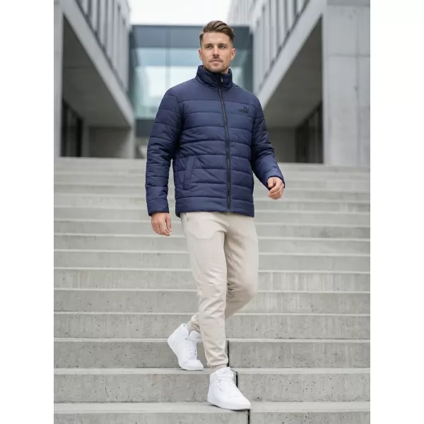  Herrenjacke PUMA ESS+ PADDED JACKET 849349-06 BLAU 
