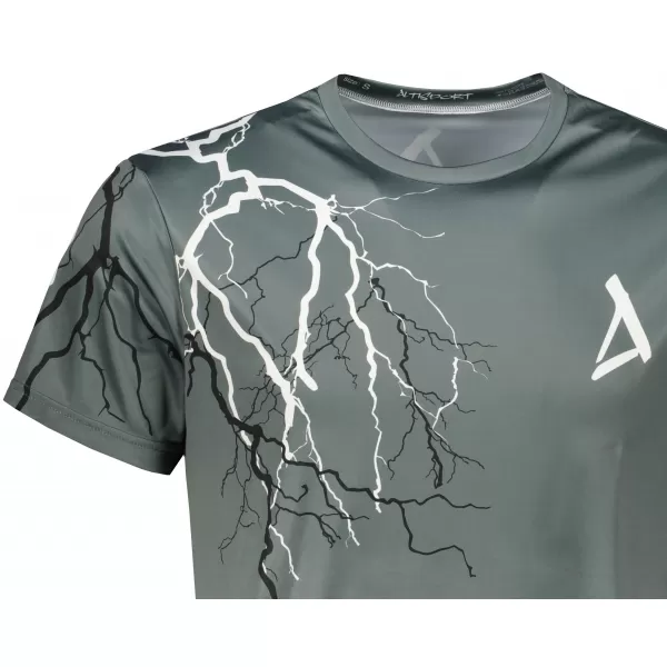  Premium-T-Shirt für Herren ALTISPORT VOJ/ALM004TR01 GRAPHIT 