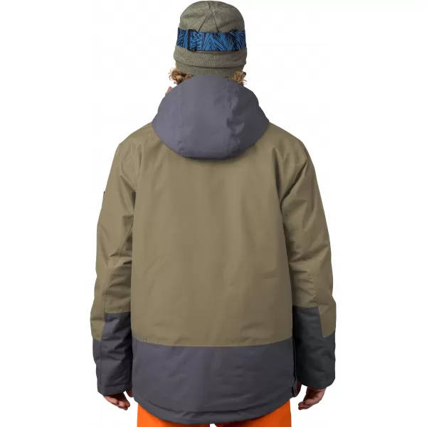  Herrenjacke HANNAH PATTY FD GEBRANNTES OLIVGRÜN/ASPHALT 