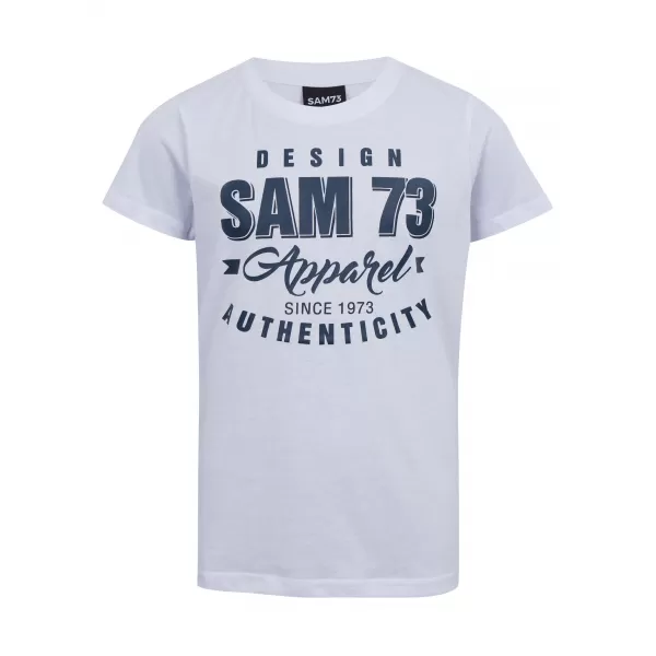  T-Shirt für Jungen SAM 73 JANSON KT 504 WEIß 