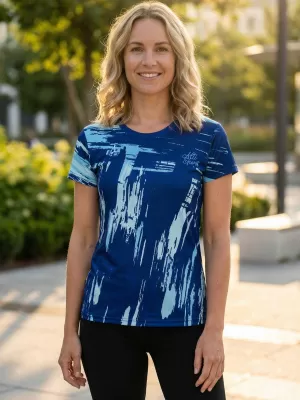 Hochwertiges Funktions-T-Shirt für Damen ALTISPORT VOJ/ALW010TR01 KÖNIGSBLAU
