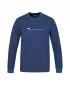 Herren-T-Shirt mit langen Ärmeln HANNAH KIRK PATRIOTBLAU