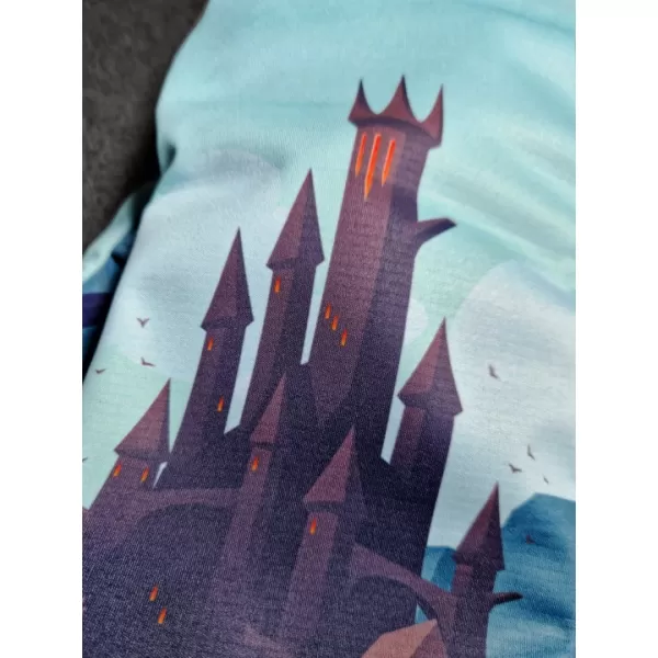  Softshellhose für Kinder WAMU DRAGON FANTASY BLAU 