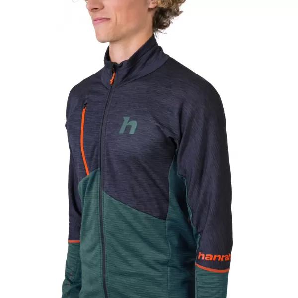  Herren-Sweatshirt HANNAH NIRO ANTHRAZIT/JASPISMEL 
