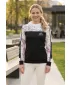 Premium-Sweatshirt für Damen ALTISPORT VOJ/ALW008MI01 SCHWARZ