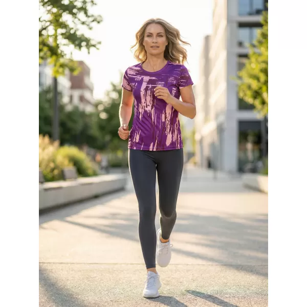  Hochwertiges Funktions-T-Shirt für Damen ALTISPORT VOJ/ALW010TR01 LILA 