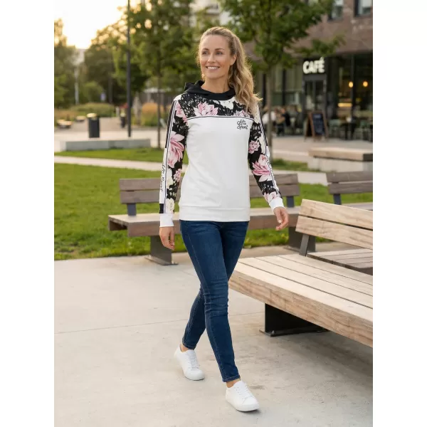  Premium-Sweatshirt für Damen ALTISPORT VOJ/ALW008MI01 WEIß 