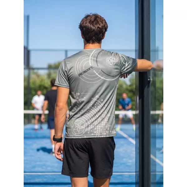  Premium-T-Shirt für Herren ALTISPORT VOJ/ALM003TR01 GRAPHIT 