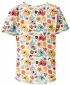 Kurz -schwaches t -Shirt WAMU HRAVÉ KOALY WEIß/FARBIGER