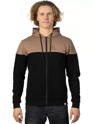 Herren-Sweatshirt HANNAH FEZCO HOODY ANTHRAZIT/COCA-MOKKA