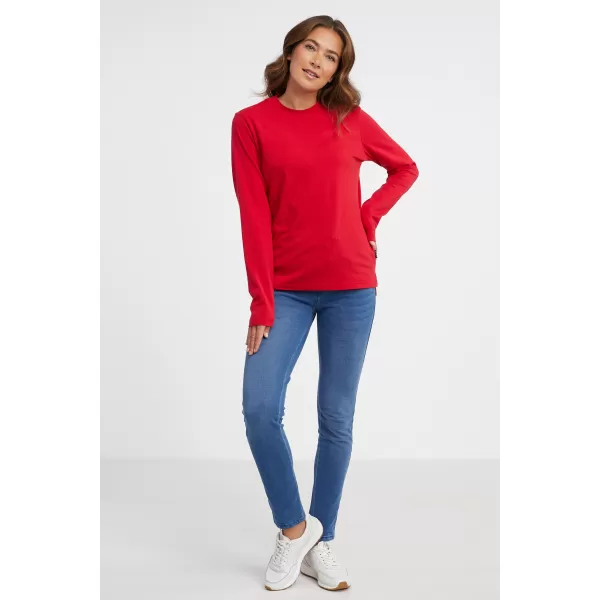  Damen-T-Shirt mit langen Ärmeln SAM 73 ZIRA WT 894 ROT 