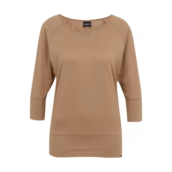  Damen-T-Shirt mit 3/4-Ärmeln SAM 73 SELMA WT 896 GOLDEN 